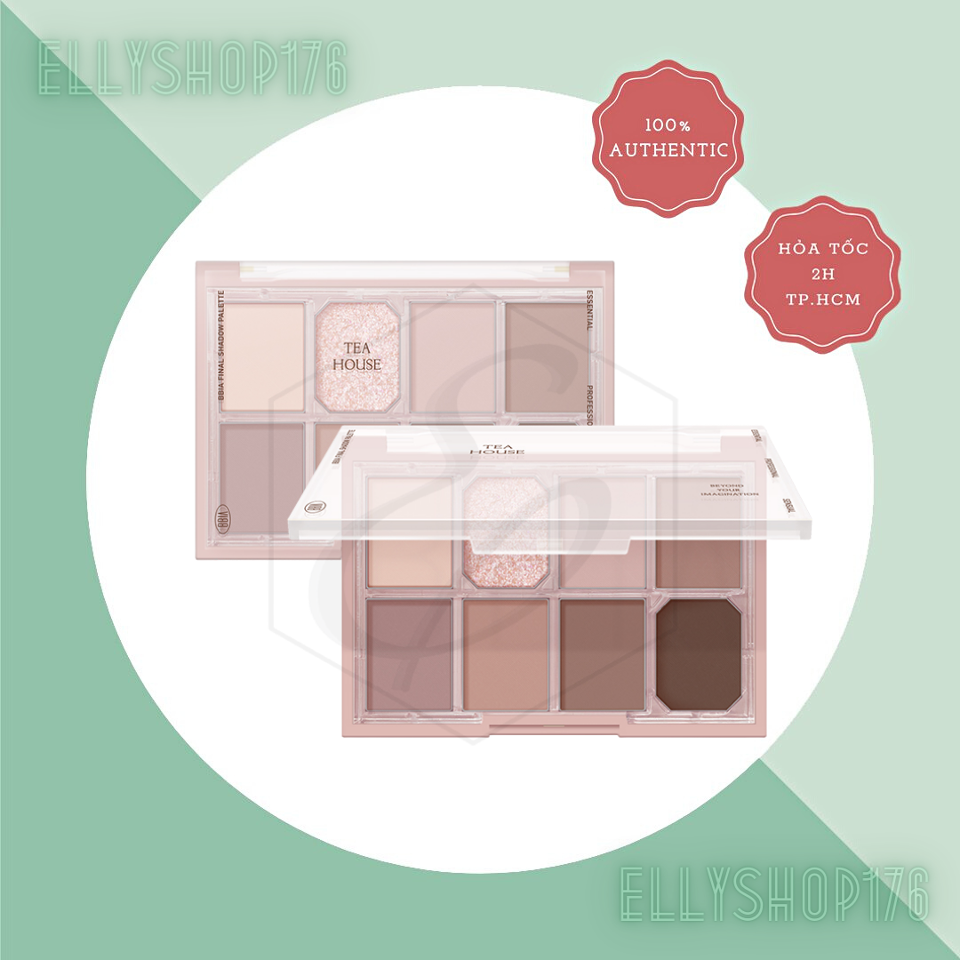 Bảng phấn mắt Bbia Final Shadow Palette Version 4 #07 Meringue